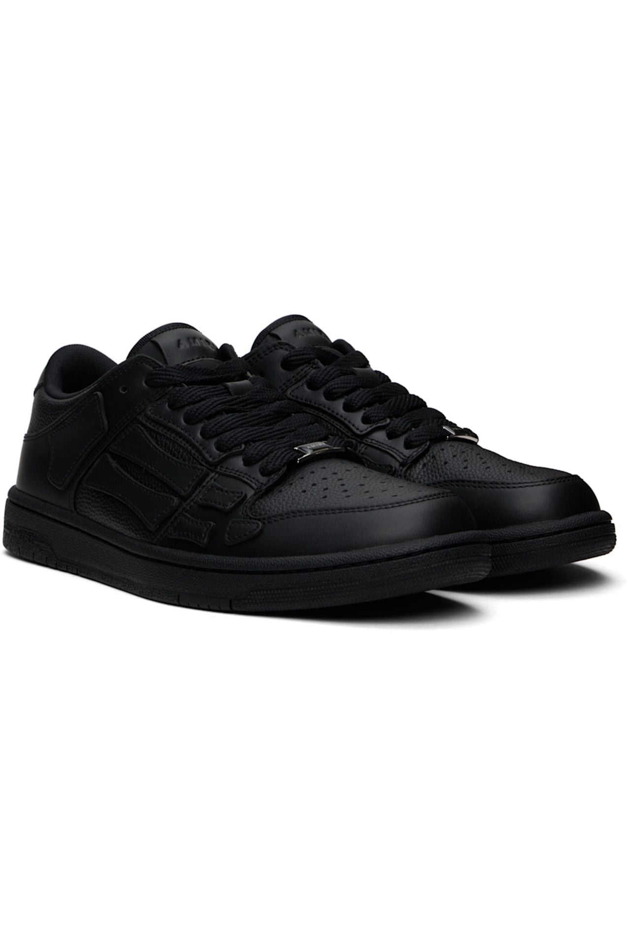 AMIRI Black Skel-Top Low