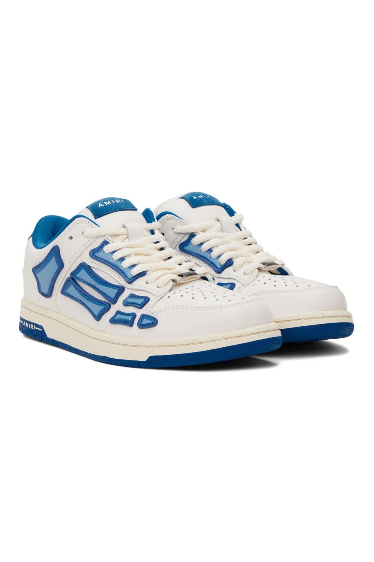 AMIRI White Air Bleu Skel-Top Low