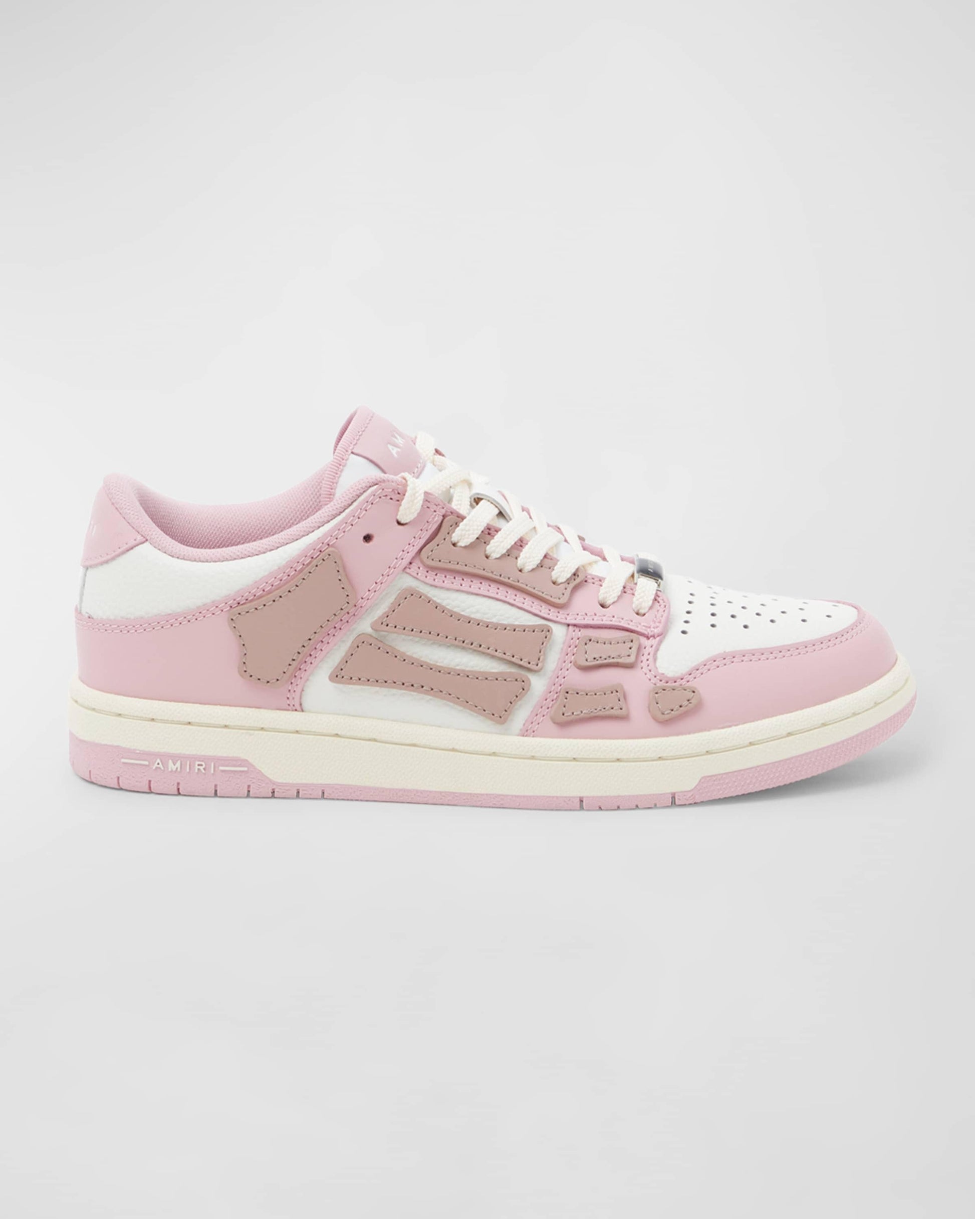 AMIRI Pink Skel-Top Low