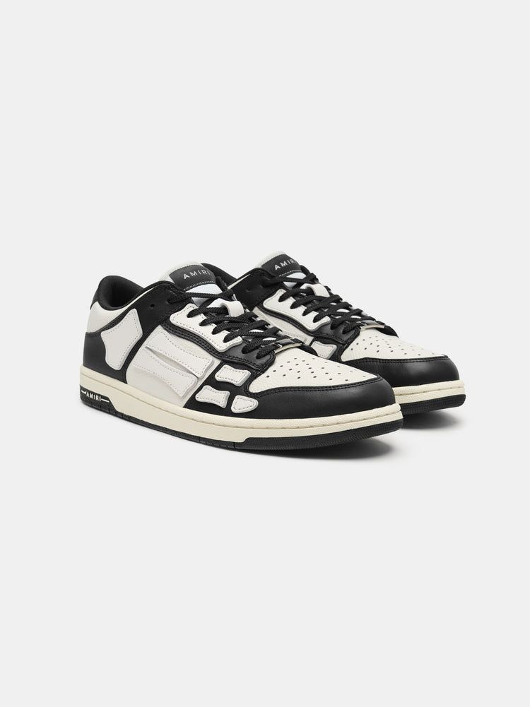 AMIRI Black & White Skel-Top Low