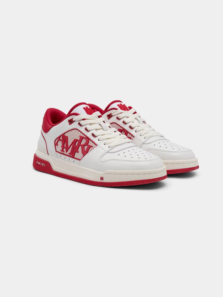 AMIRI White & Red Classic Low